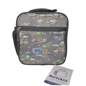 Pottery Barn Kids Mackenzie The Mandalorian Grogu Glow in the Dark Lunch Bag Box